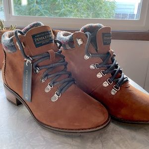 Pendleton Wool Heeled Boots *Never Worn*